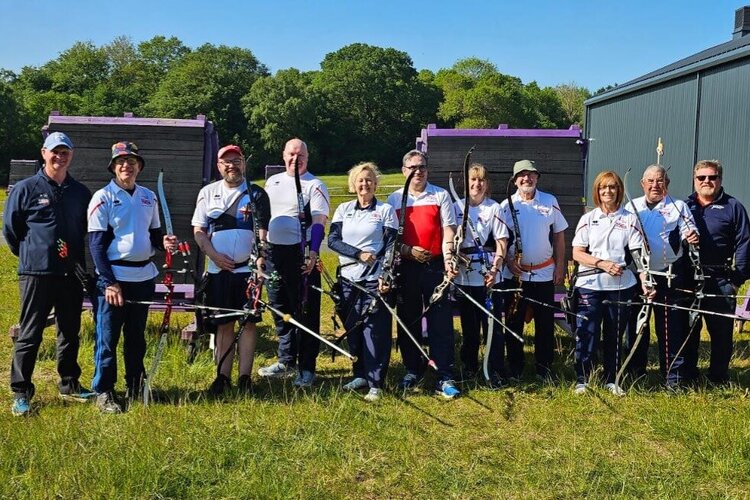 GB Transplant Archery Squad trains at Performance Archery Centre